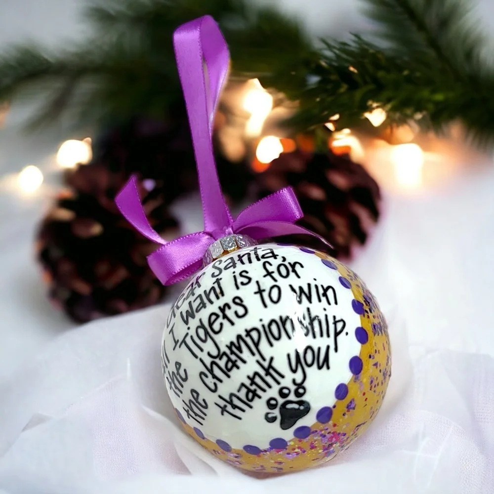 Handmade christmas ornament